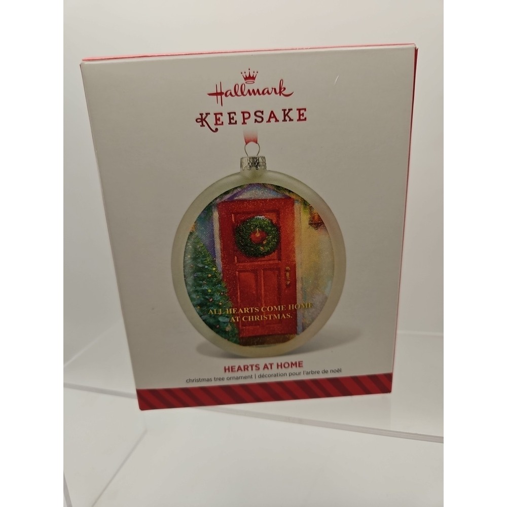 Hallmark - Hearts At Home - Glass Ornament - Keepsake Ornament (486)